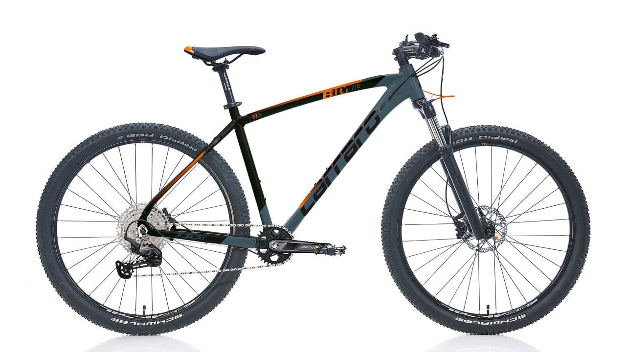 Carraro Big2712 Deore Hidrolik Fren 12 Vites 27.5 Jant Dağ Bisikleti Mavi-Siyah-Turuncu 48 Cm