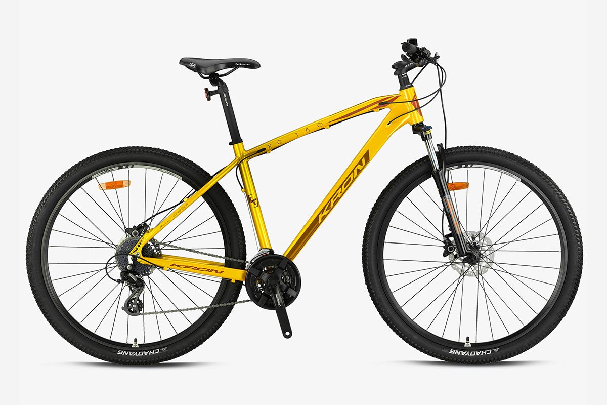 Kron XC 150 Hidrolik Fren 27.5 Jant Dağ Bisikleti İnci Sarı-Kahverengi 46 cm