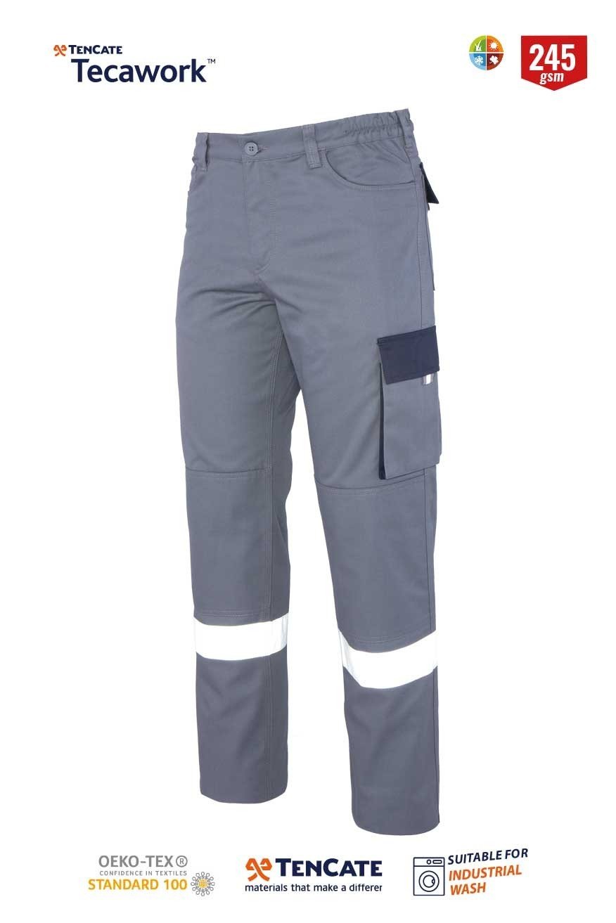 Palmira Plus Teknik İş Pantolonu Gri - L / 48-50