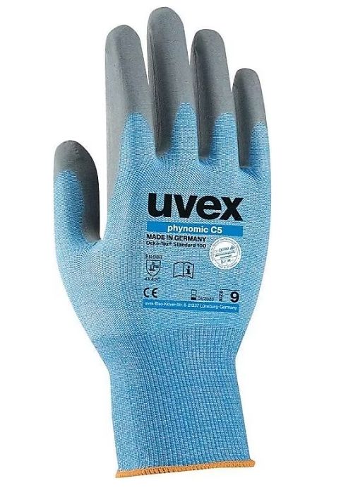 Uvex Phynomic C5 Kesilme Dayanımlı, Köpük Kaplı Eldiven