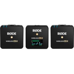 Rode Wireless GO II 2 Kişilik Kablosuz Mikrofon Seti