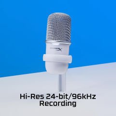 HyperX Solocast Oyuncu Mikrofonu Beyaz