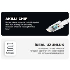 Deji DJ-C02 Micro Usb Data ve Şarj Kablosu Siyah