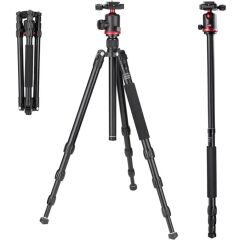 Ulanzi MT-51 Katlanabilir Çok Fonksiyonlu Alüminyum Tripod