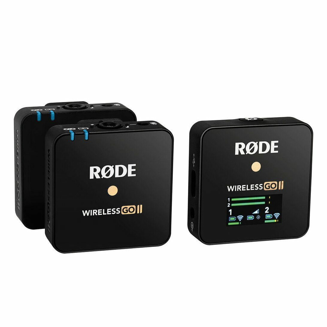 Rode Wireless GO II 2 Kişilik Kablosuz Mikrofon Seti - Distribütör Garantili