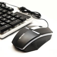 Sonia SN-X202 Kablolu Işıklı Klavye Mouse Seti