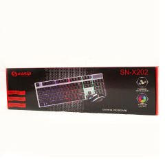 Sonia SN-X202 Kablolu Işıklı Klavye Mouse Seti