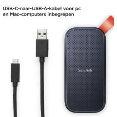 Sandisk Portable 480 GB 520 mb/s Taşınabilir SSD (SDSSDE30-480G-G25)