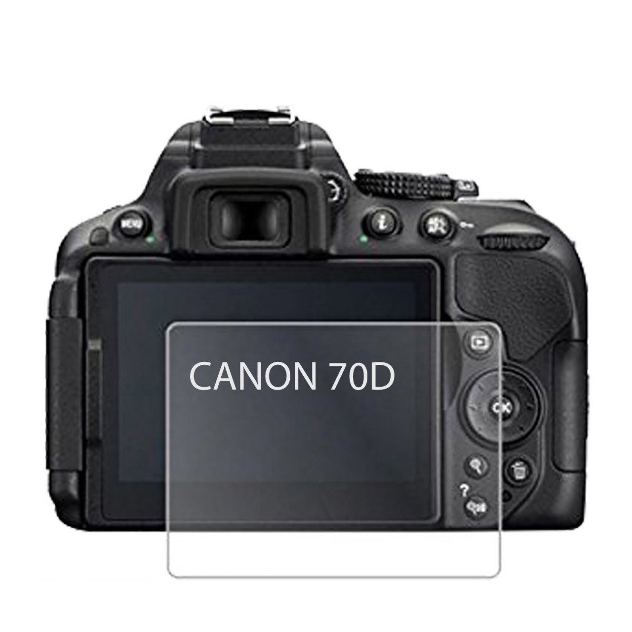 Fotga 70D Canon Fotoğraf Makinesi Ekran Koruyucu