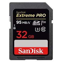 Sandisk Extreme Pro 32gb 95mb/s SDHC Hafıza Kartı