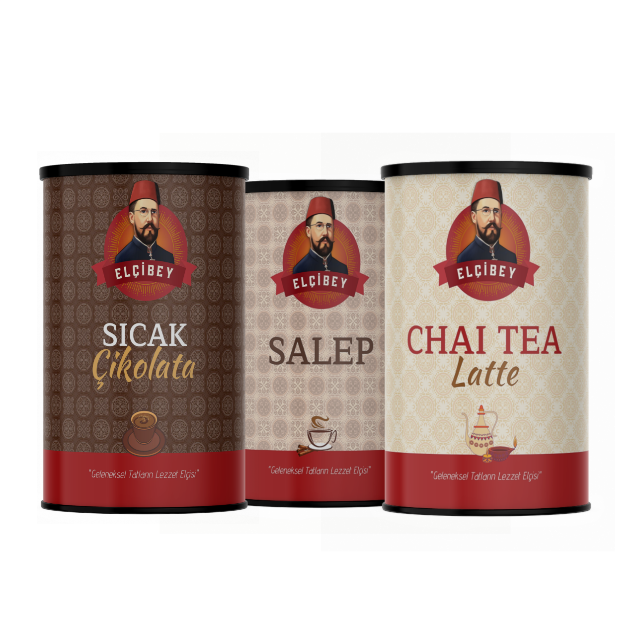 Salep + Sıcak Çikolata + Chai Tea Latte  3 x 400 G