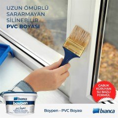 Boypen PVC Boyası Beyaz 0,75 Lt