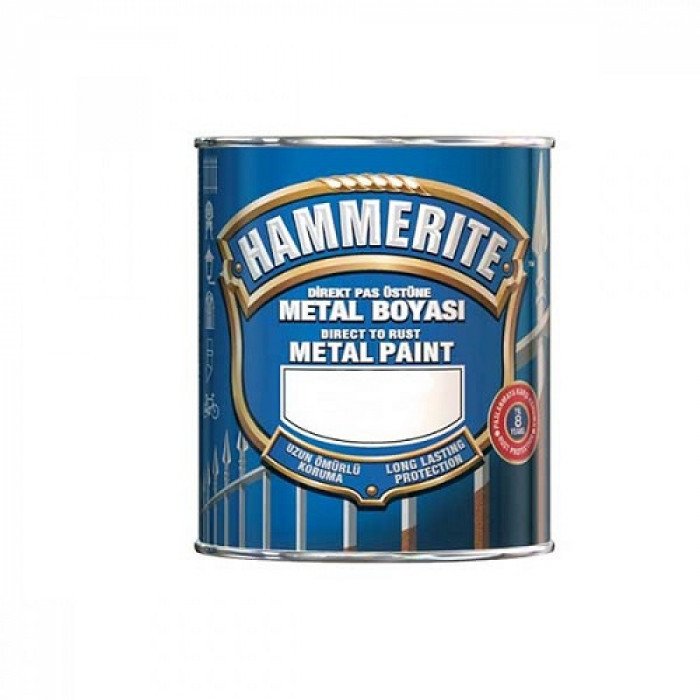 Hammerite Direk Pas Üstü Pürüzsüz Metal Boyası 2,5 LT