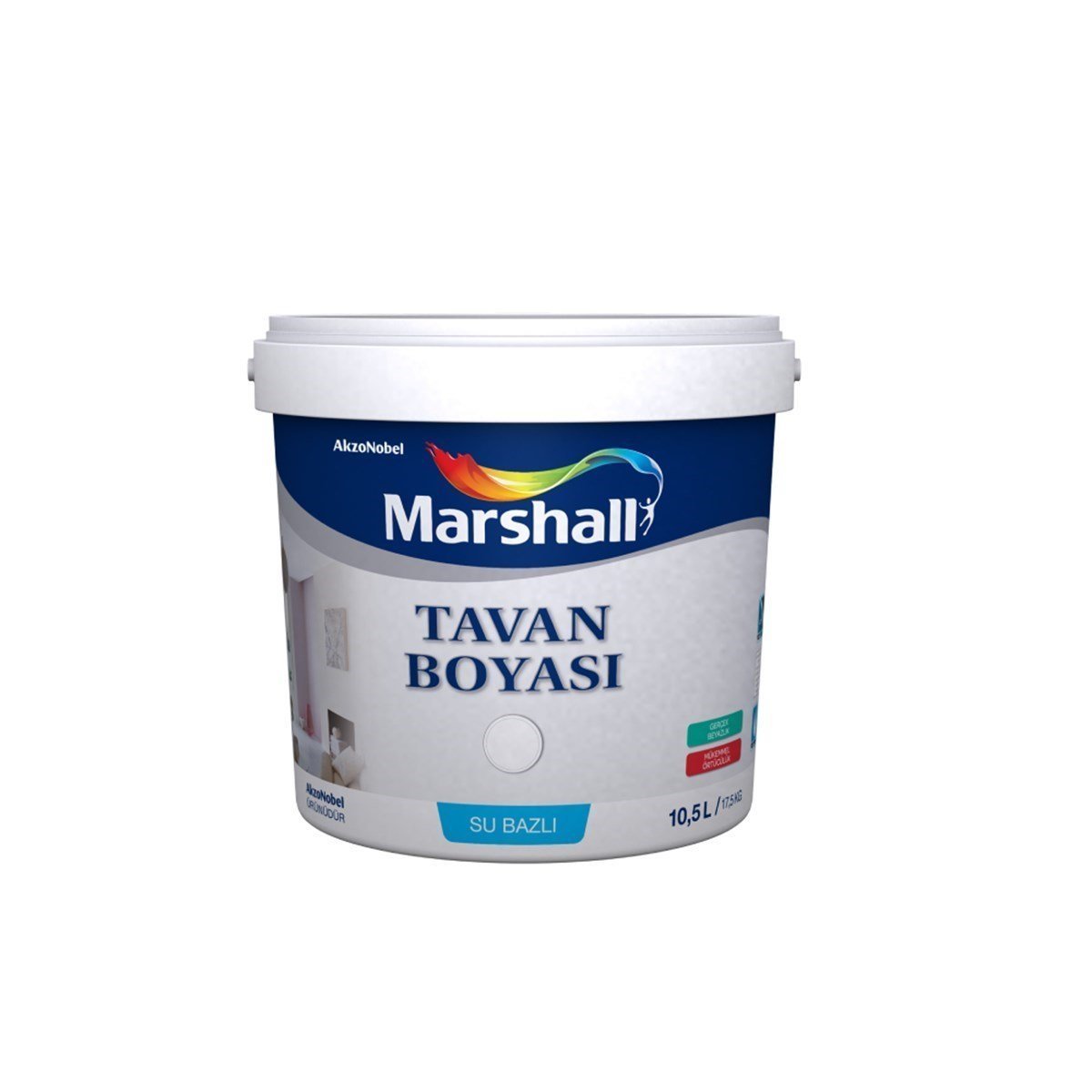 Marshall Tavan Boyası Beyaz 17,5 Kg
