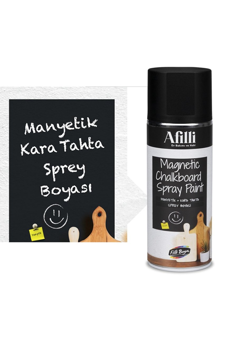 Afilli Magnetic Chalkboard Sprey 400 ml - Manyetik Kara Tahta