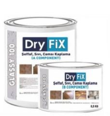 Dryfix Glassy 100 Sıvı Cam Şeffaf Kaplama 2 Kg