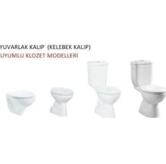 Nkp Slim Smart Thermoplast Yavaş Kapanan Klozet Kapağı 0302