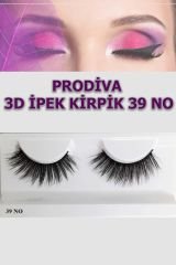 Prodiva Marka 10’lu 3D İpek Kirpik 39 No