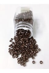 Prodiva Orta Kahve Yivli Kaynak Saç Boncukları 1000’li