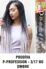 Prodiva Afrika Örgüsü Sentetik Saç, Rasta Saçı 3-17 No Ombre