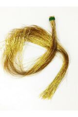Prodiva Simli Parıltılı Saç Kaynakları, Haır Tınsel, 30 Adet , Gold