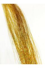 Prodiva Simli Parıltılı Saç Kaynakları, Haır Tınsel, 30 Adet , Gold