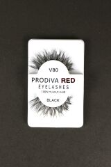 Prodiva Red V80 Eyelashes 12'li Bütün Takma Kirpik