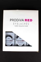 Prodiva Red V82 Eyelashes 12'li Bütün Takma Kirpik