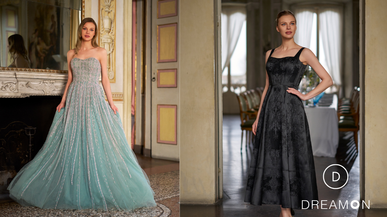 Sugerencias de vestidos de noche modestos pero elegantes para amantes de lo sencillo