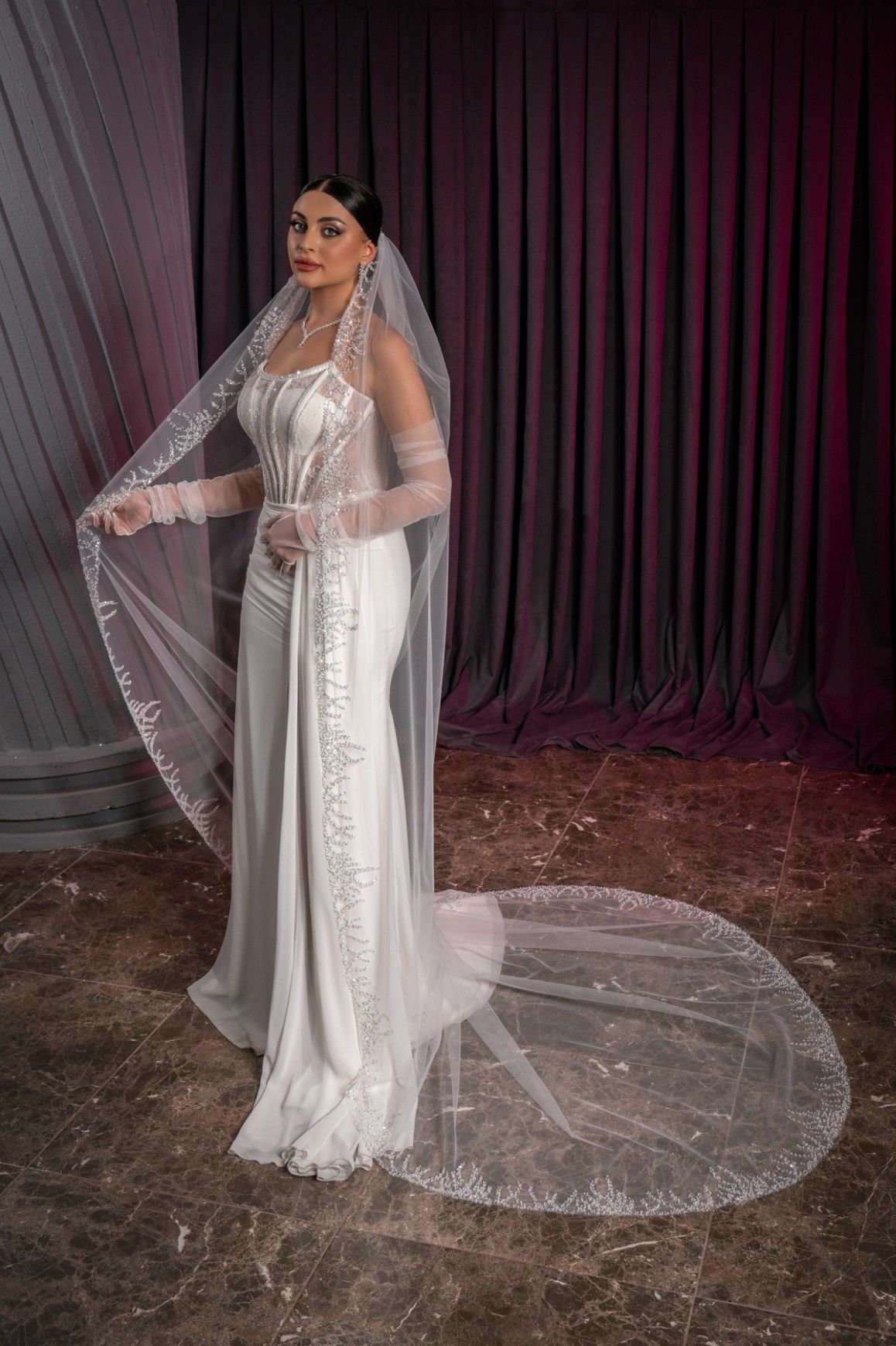D315 DESENLİ GELİN DUVAĞI