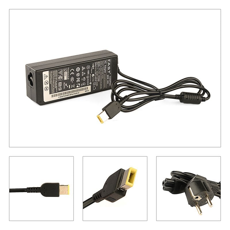 CUADP033 LENOVO 20V, 4.5A USB Tip UYUMLU NOTEBOOK ADAPTOR