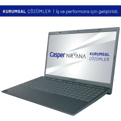 Casper Nirvana C600 Intel Core i3 1115G4 8GB 500GB M.2 SSD Freedos 15.6''- C600.1115-8D00X-G-F