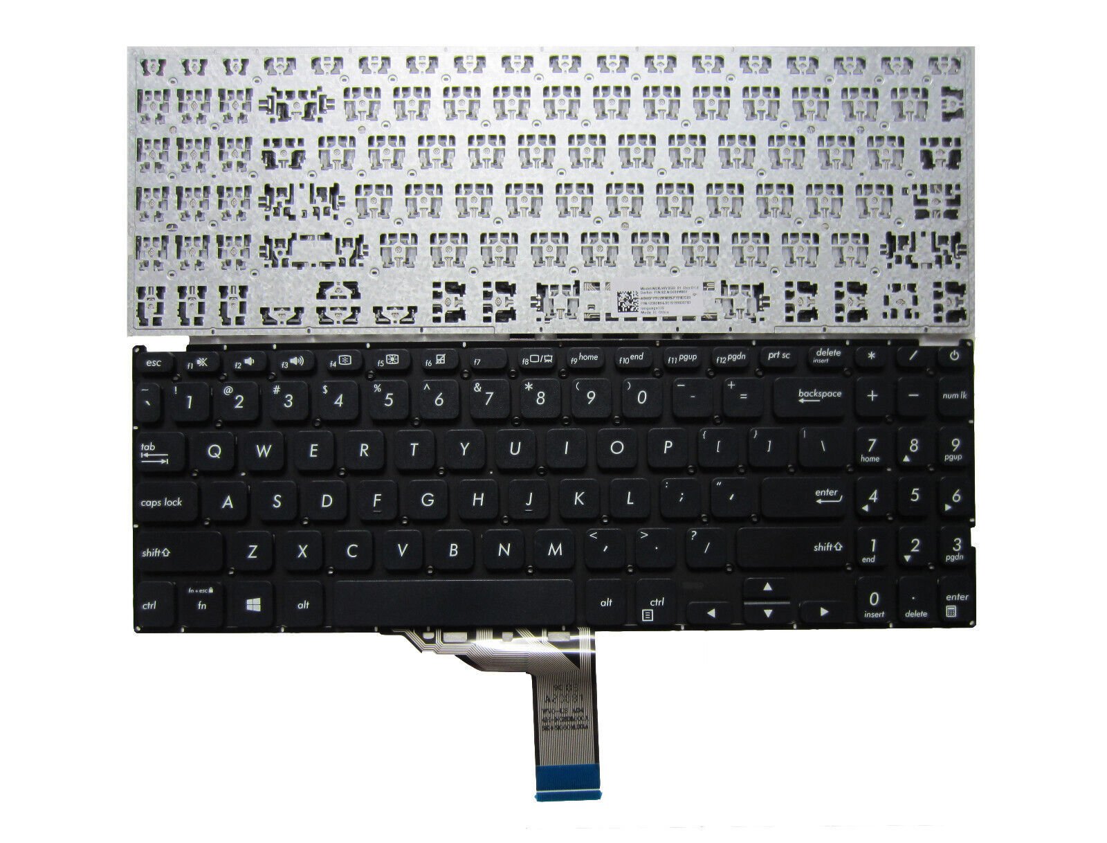 ASUS Vivobok X515 X515MA X515JA X515JS F515MA F515JF F515EA X515D X515DA X515E X515EA X515EP Siyah Notebook Klavye