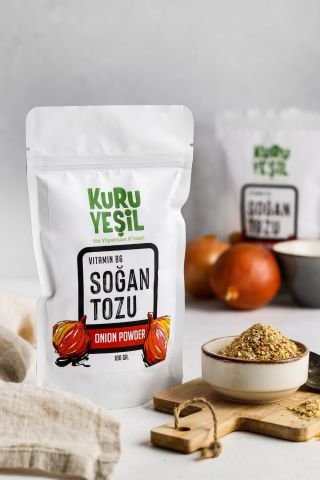 Yerli Soğan Tozu 200 GR - Yerli Sarımsak Tozu 200 GR Kuru Sebze | Yerli Sebze Tozları