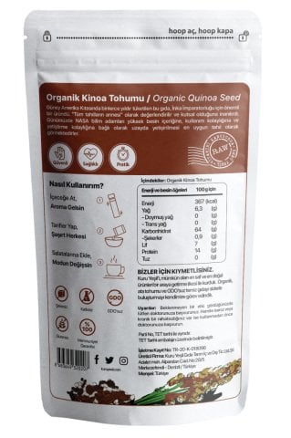 Organik Kinoa Tohumu 150 GR / Organic Quinoa Seeds