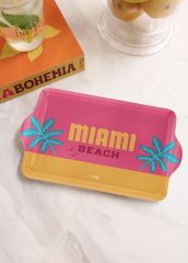 The Mia TPS0060 Miami Mini Tepsi Fuşya 24x14 Cm