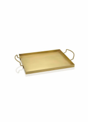 The Mia SNM0181 Tepsi Gold Kaplama 30 x 19 Cm