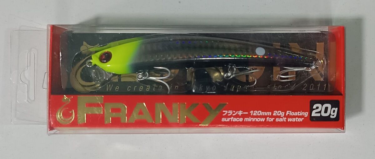 Longin Franky 120mm 20gr Floating Maket Balık #TB Holo Ni Chart