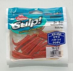 Berkley Gulp Saltwater Sandworm 5cm 16 Adet LRF Silikon Yem Serisi