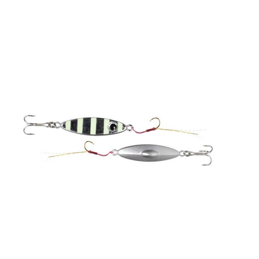 Ryuji Zuby 38MM 10GR Jig Yem ZEBRA GLOW
