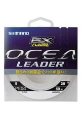 Shimano Line Ocea EX Fluoro Leader 50m 0.377mm 20lb Clear