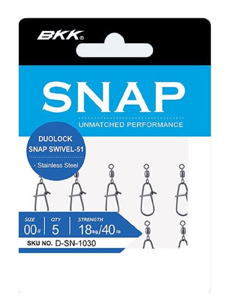 BKK Duolock Snap Swivel-51 Fırdöndü 0