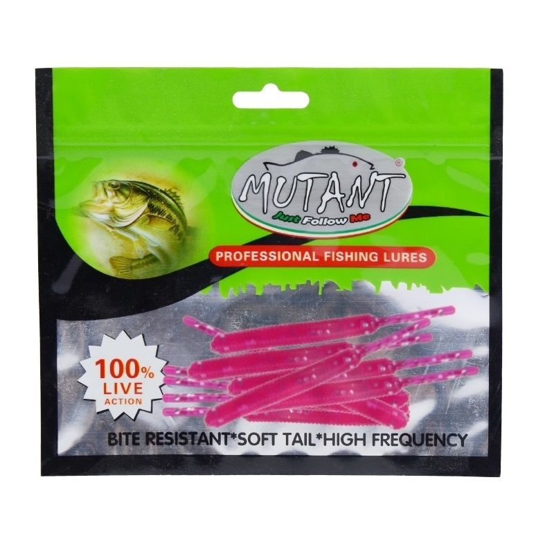 Mutant 3513 Serpentine 5cm Aromalı LRF Silikon Suni Yem 10'lu Paket color:310