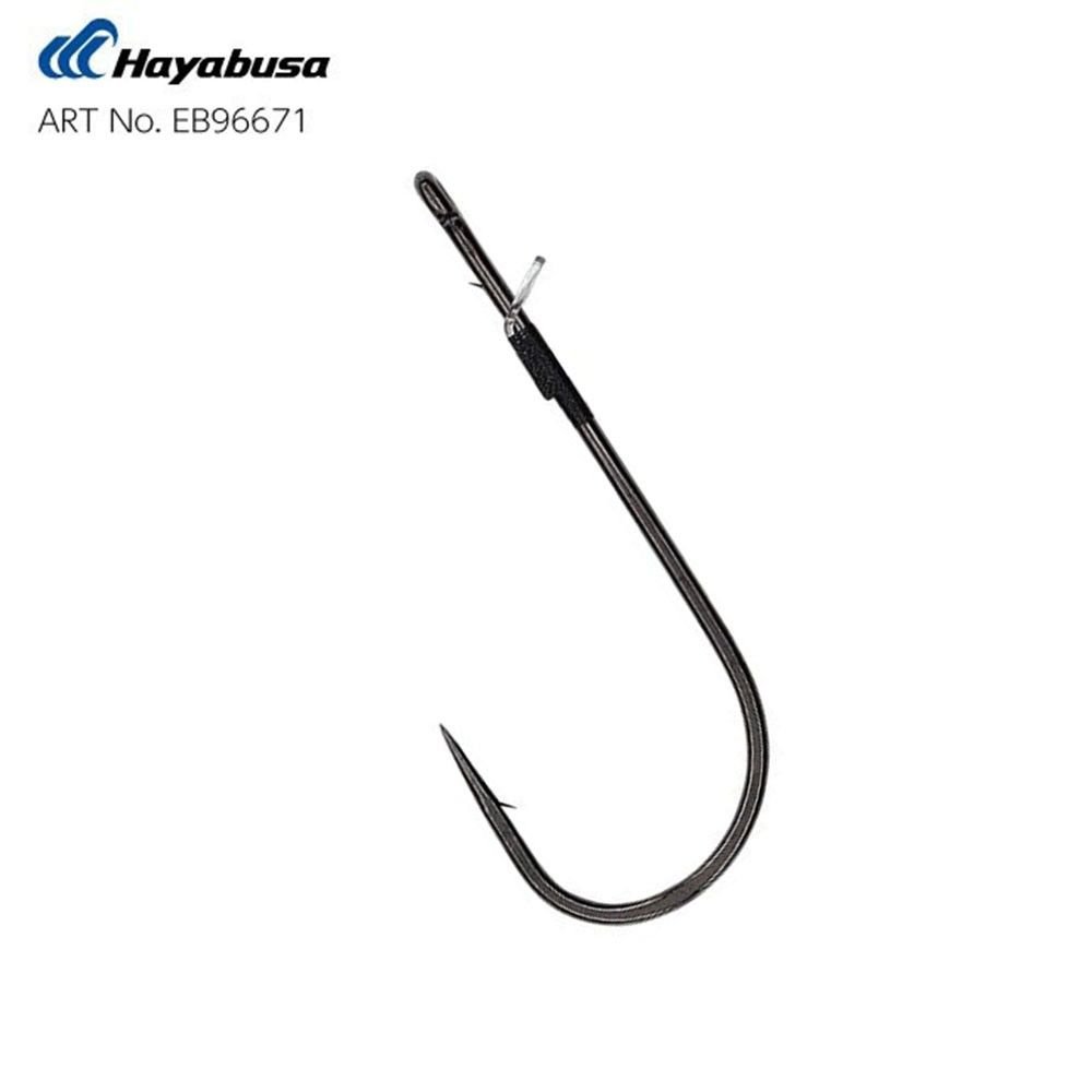 Hayabusa FPP HD Straight Güçlendirilmiş Delikli Lüfer İğnesi Black Nikel