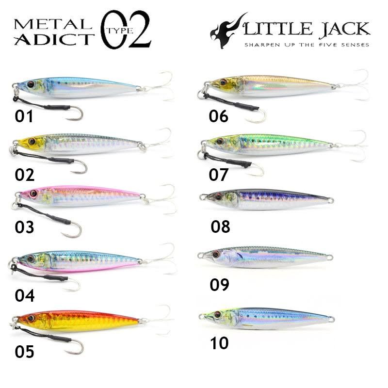 Little Jack Metal Adict 02 78 mm 40 gr Jig Yem