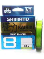 Shimano Kairiki 8 300m Mantis Green İp Misina 0,16 mm