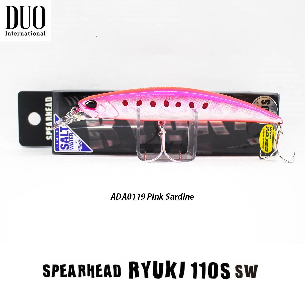 Duo Spearhead Ryuki 110S SW ADA0119 Pink Sardine