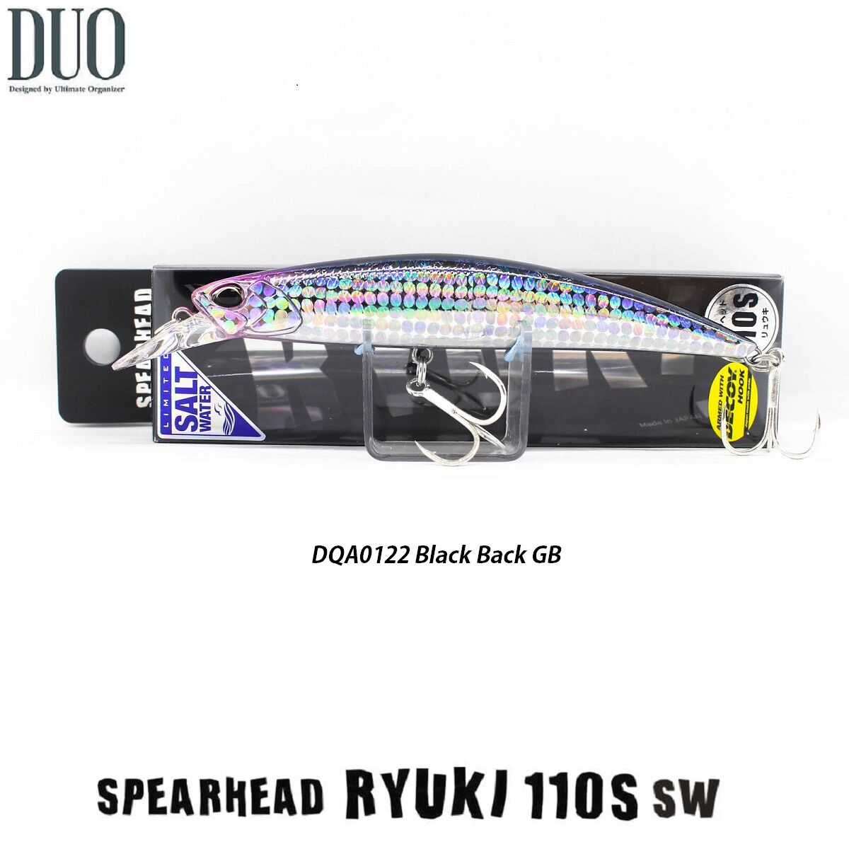 Duo Spearhead Ryuki 110S SW DQA0122 Black Back GB