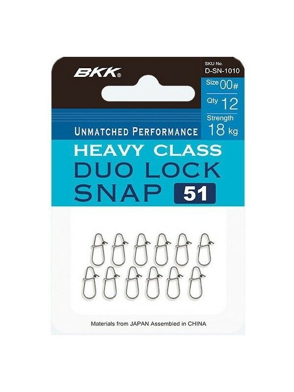 BKK Duolock Snap-51 Klips 3 'lü Set