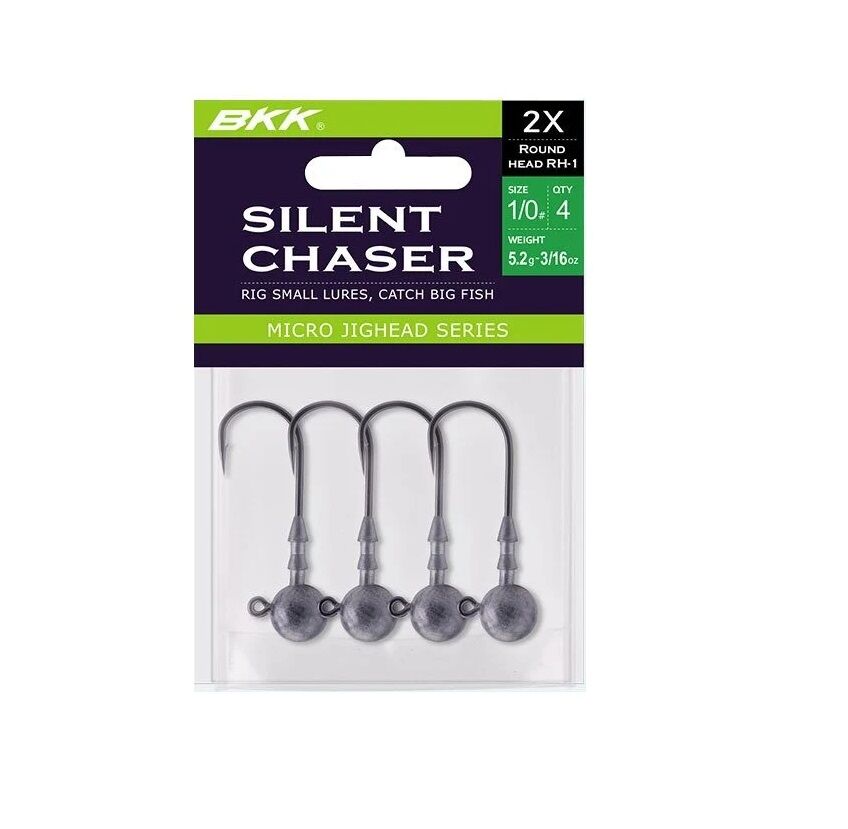 BKK Silent Chaser- Round Head Jighead 1/0 no 5.2 gr 4 Adet